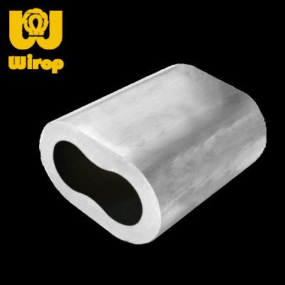 China WIROP Aluminum High Quality Reliable Japanese Standard Aluminum Ferrules For Wire Rope Clamp Stamping for sale