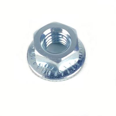 China Stainless steel quality guaranteed excellent quality hex hot sale flange castellated castle flange nut for sale