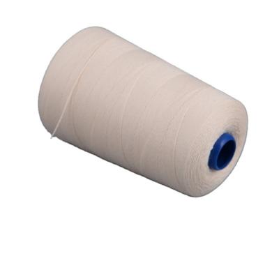 China Abrasion Resistance 20S/4 120tex 25tickets 100% Cotton Flounce Sewing Thread for sale