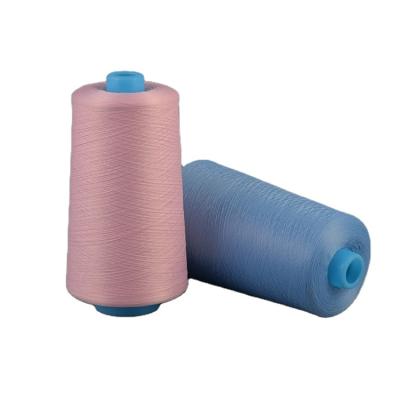 China Tex18 ticket160 150D1 Abrasion-Resistant Polyester Textured 100% Polyester Sewing Thread for sale