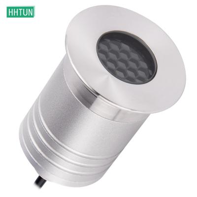 China HHTUNunderwater Embedded Earth Lamp Led Lights Crosswalk Buried Spot Light Factory Direct Sale DC12-24V IP67 Straight Hair for sale