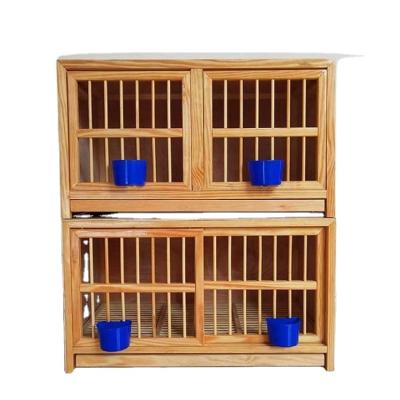 China Breathable Eco-Friendly Pigeon Nesting Box Cage Breeding Pegion Blood Pigeon Packing Wooden Nest For Breeding Pigeons for sale