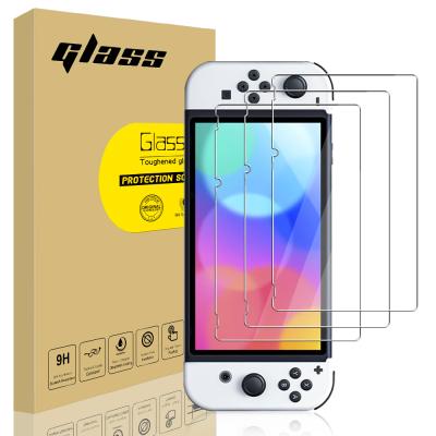 China For Nintendo Switch 3 PCs Tempered Glass Screen Protector For Nintendo Switch Glass Film For Nintendo Switch lite Game Player Protector for sale