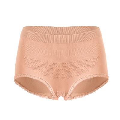 China Breathable Comfortable 3D Peach Butt Lift Antibacterial Japanese Lace Bacteriostasis Butt Lift Hip Up Lady Women Seamless Panties for sale