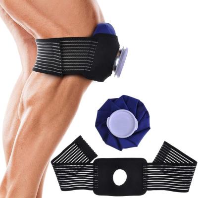 China Ice Pack Bag Hot Cold Elastic Therapy Strap Flexible Sales Knee Wrap for sale