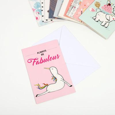 China Wholesale Custom Exquisite Holiday Card White Paper Greeting Cards And Envelopes From Europe for sale