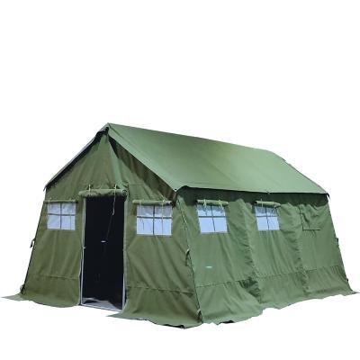 China Military Trigone / V-Type Ground Stud Canvas Army Tent For Camping for sale