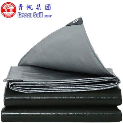 China 70gsm Low Price High Performance Water Proof Protective Sheet PE Tarpaulin Heavy Duty 3 Layer Woven Tarpaulin For Canopy for sale