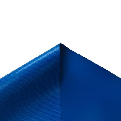 China 500gsm waterproof, 0.40mm PVC double knife glossy coated tarpaulin for roof, camping, patio, swimming pool, boat for sale