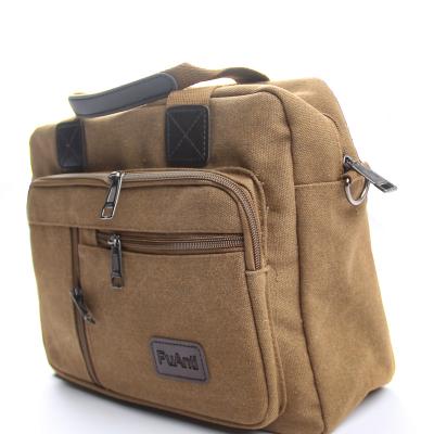 China Waterproof Business Briefcase Shoulder Bag for Women Backpack Travel Men's Canvas Messenger Bag Laptop Bag Handbag for sale