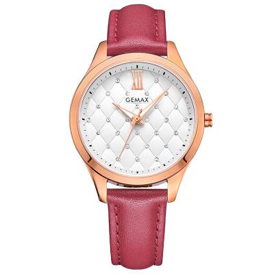 China Automatic Date Water Resistant Diamond Luxury Women Watches Brand Quartz Wholesale Leather Watches for sale