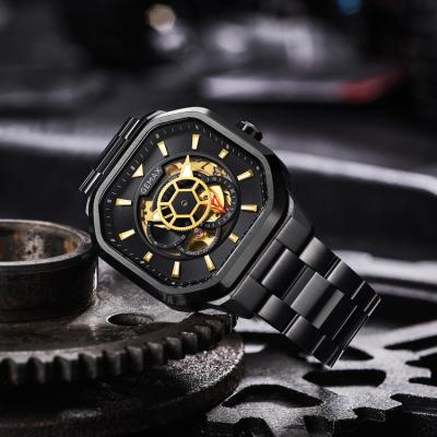 China Water Resistant 2022 New Watch Men Fashion Sport Ready To Ship Stainless Steel Watches Custom Logo Automatic Watches Men for sale