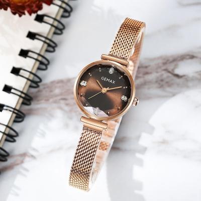 China Water Resistant Bling Design Elegant Fashion Luminous Women Watches Luxury Diamond Watch Women Quartz Watch for sale