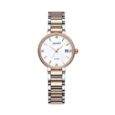 China Feminine Day/Date Watches Women High Quality Watch Women Watches Custom Logo Luxury Brand Wrist Quartz Women Watch for sale