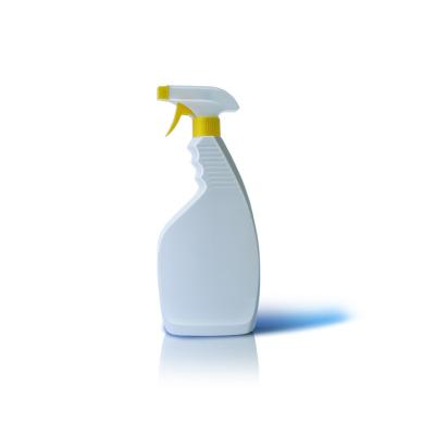 China 500ml Chemical Bottle Sanitizer Bottle PE Plastic Spray Custom Plastic Bottle With Trigger Sprayer For Cleaning Agent for sale