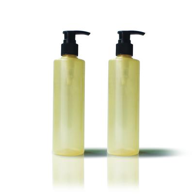 China Cosmetic Spot 250ml PET Home Shower Gel Shampoo Cosmetic Packaging for sale