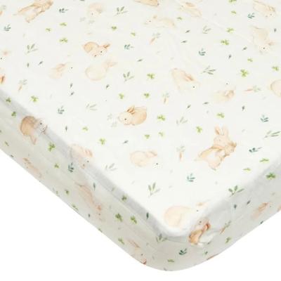 China 100% cotton anti-pilling fitted crib sheets for sale