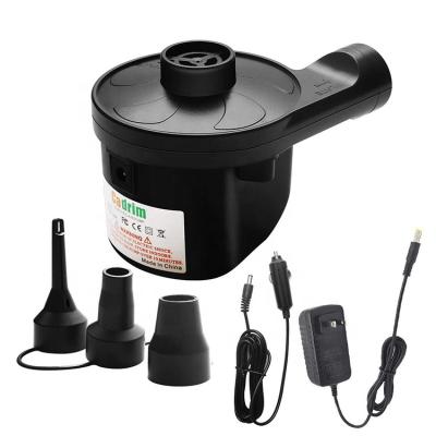 China Inflate 110V to 240V US Standard Electric Air Pump for Family and Car for sale