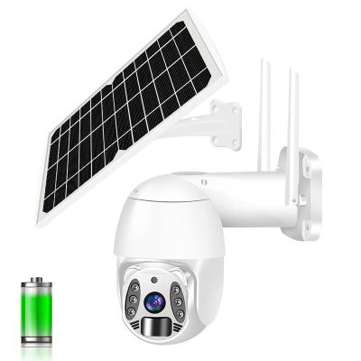 China Tuya NIGHT VISION 1080P APP Network Recoder Video Surveillance Wireless Security Camera Solar Powered 4G Camera for sale