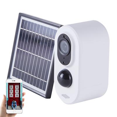 China PAN-TILT WiFi IP Camera 4g Security Camera with Solar Panel Network Battery Low CCTV Security Camera Baby Monitor for sale