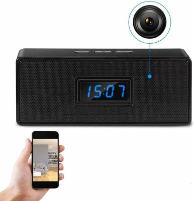 China NIGHT VISION spy wifi speaker clock camera ip speaker box music nanny wireless hidden camera for security for sale