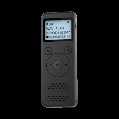 China Mini Rechargeable Digital Audio Voice Recorder Dictaphone 8 Gigabyte Recording Pen MP3 Player For Meetings DVR-818 for sale