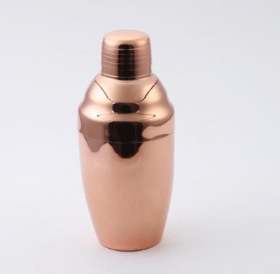 China Metal Factory Direct 500 Ml Copper Cocktail Shakers Bar Shaker for sale