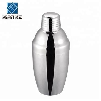 China High Quality Stainless Steel 500ml Metal Bar Cocktail Shaker Set for sale