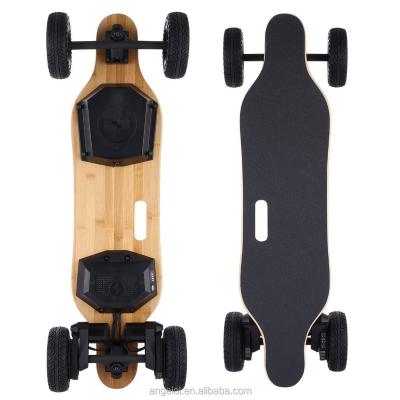 China 7 layers maple+1 layer newest SUV bamboo longboard off roard electric skateboard with single tire for sale