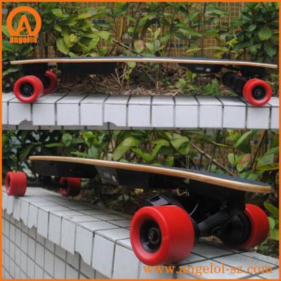 China 7 ply maple longboard 2017 OEM 2000w motor e power amplified electric skateboard with remote. for sale