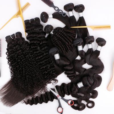 China Silky Straight Wave Hair Wholesale Vendors No Tangle Unprocessed Virgin Hair Shedding Cuticle Aligned Hair for sale