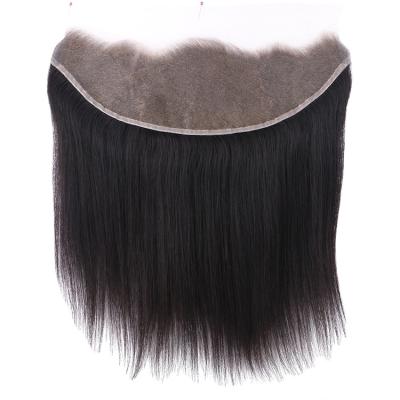 China HD Lace Frontal High Quality Brazilian 4*4 Cuticle Aligned Hair Transparent Hd Lace Headband Closure for sale