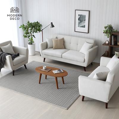 China Tufted beige sofa set 2 3 seater modern living room furniture Armonia ModernDeco 1 customized exporting best selling 2021 for sale