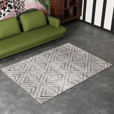 China Quality Durability Fabric Non-Slip Modern Safe Indoor Polypropylene Rugs Custom Area Rugs for sale