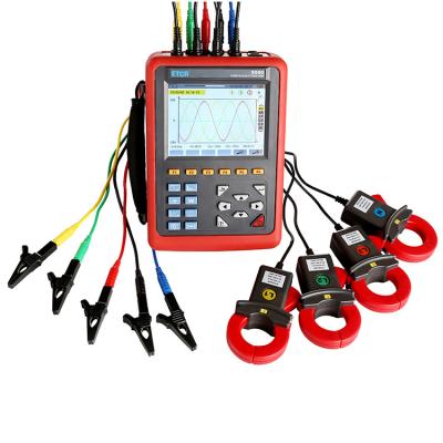 China 3 Phase Multifunctional LCD Color Screen Etcr5000 Power Quality Analyzer ETCR5000 for sale