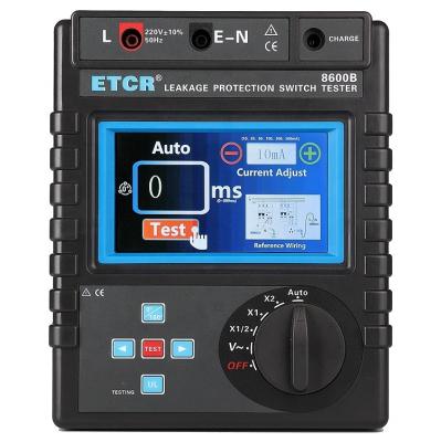 China ETCR8600B Leakage Protection Switch Tester Earth Leakage Circuit Breaker Detector Leakage Protector Device ETCR8600B for sale