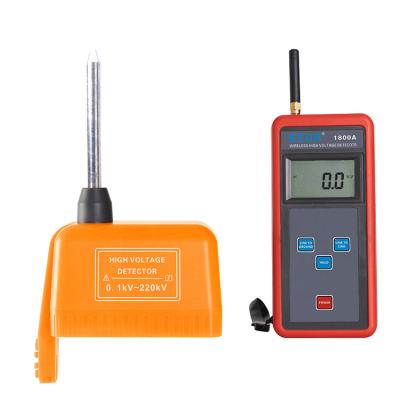 China Hot Sales High Voltage Line 0.1kV - 220kV Current Detection Phase Current Detection ETCR1800A Wireless High Voltage Detector With Light Alarm Function for sale