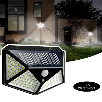 China Easy Installation Orlite Solar Lights Outdoor Waterproof 100LED 3 Modes Wide  Lighting Angle Motion Sensor Light for Front Door Yard Garage for sale