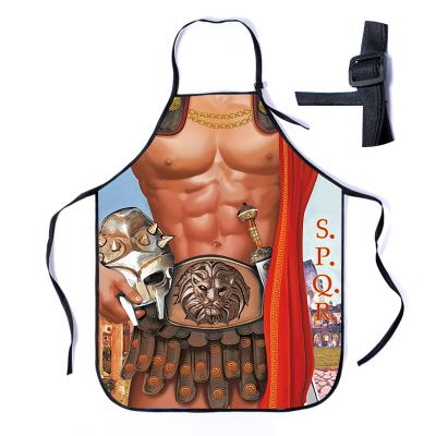 China Kitchen Anti-fouling Apron With Adjustable Muscle Home Fun Man Buckle BBQ Cleaning Cooking Accessories for sale