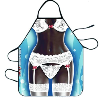 China Durable sexy apron. Barbecue Anti Stain Sexy Personality Funny Apron One Shipping for sale