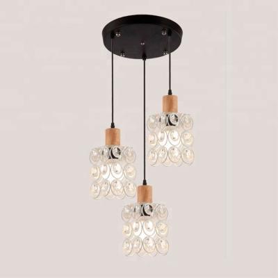 China Industrial/Retro/Modern Mini Crystal Pendant Light For Kitchen and Dining Room Island Pendant Chandelier for sale