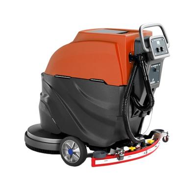 China LB-WB530 Hotels Commercial High Efficiency Electric Walk Behind Ceramic Tile Floor Scrubber Cleaning Machine for sale