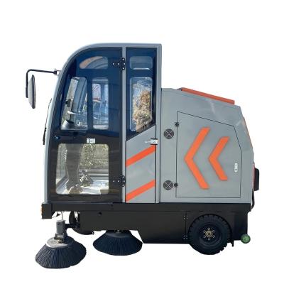 China LB-4WT2000A Hotels Ride On Industrial Road Sweeper Street Cleaning Machine Driving Floor Sweeper Car for sale