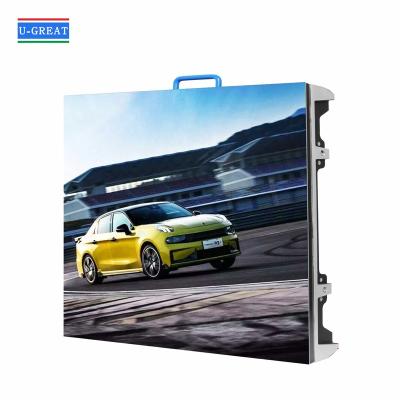 China Portable Indoor Rental LED Display  6500K~9500K Die Cast Aluminum à venda