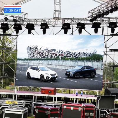 China Hd Stage Rental LED Display Pitch 3.91mm 4x2 6500-12000K 4500cd/m2 à venda