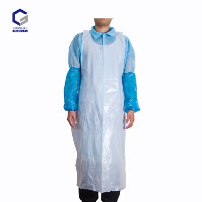 China Raincoat ; Kitchen PE Aprons Disposable/Single High Quality Medical Plastic Disposable Roll for sale