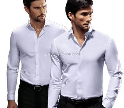 China OEM Anti-pilling Mens Long Sleeves Fashion Dress Shirt for sale