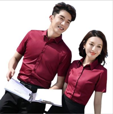 China Custom Made High Quality Classic Anti-pilling Poly Cotton Fabric Men's Long Sleeve Shirt for sale