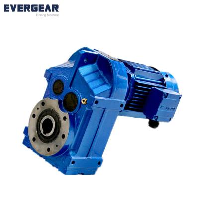 China Building Material Shops Speed ​​Reducer E-F Series-Parallel Helical Speed ​​Reducer for sale