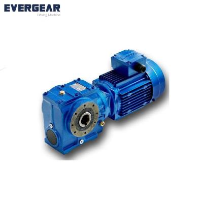 China Factory S Series Cast Foot Mounted Worm Transmission Gearbox for sale